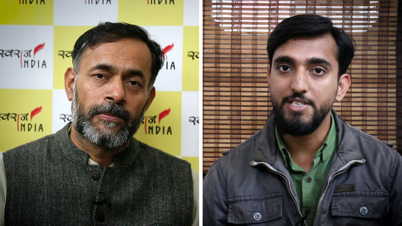 watch  yogendra yadav on sahara birla diaries  political funding and demonetisation