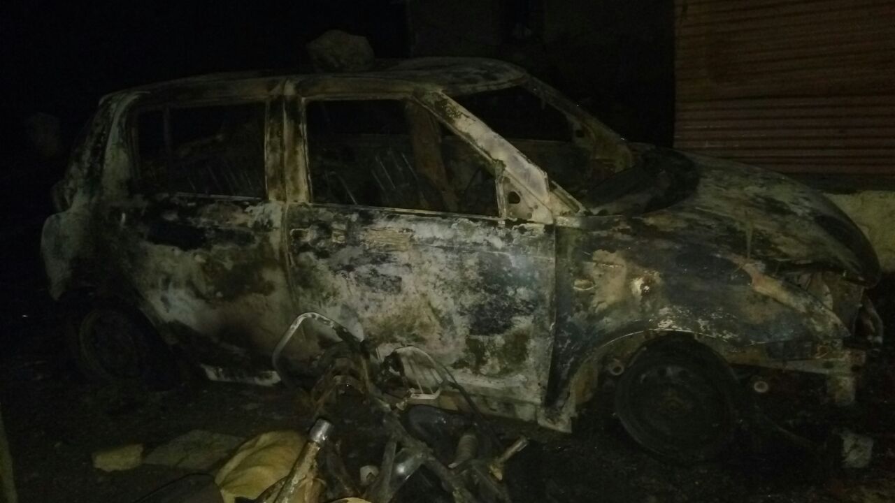 a destroyed dalit settlement in the heart of maratha country