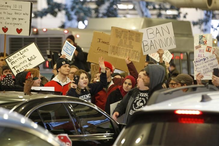 trump administration changes policy on green card holders amidst widespread protests