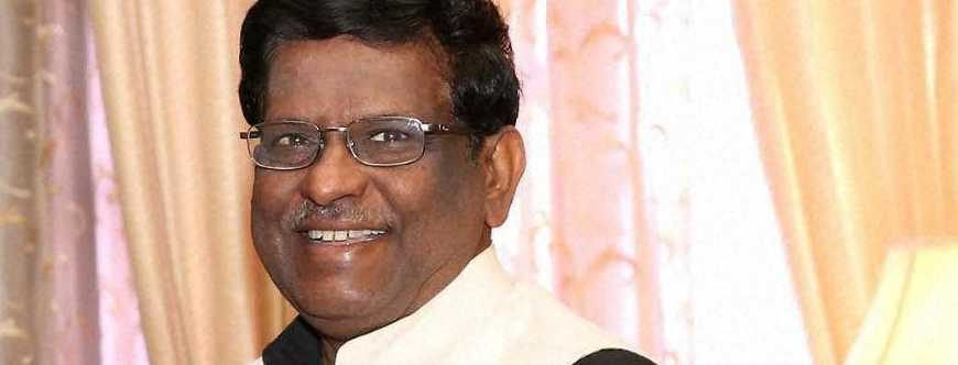 bjp uses  anti conversion  card to defend ex meghalaya governor v  shanmuganathan