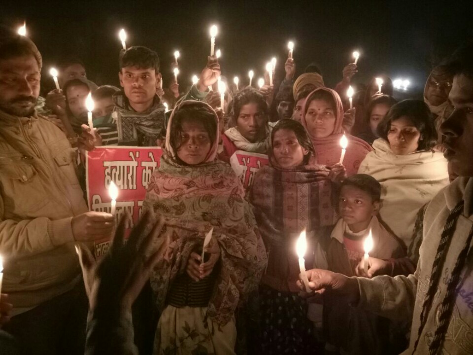 in hajipur  the mother of a murdered dalit schoolgirl struggles for justice