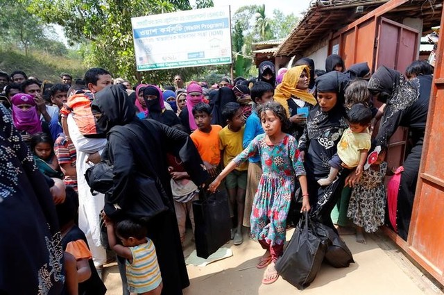 bangladesh calls for efforts to curb rohingya influx