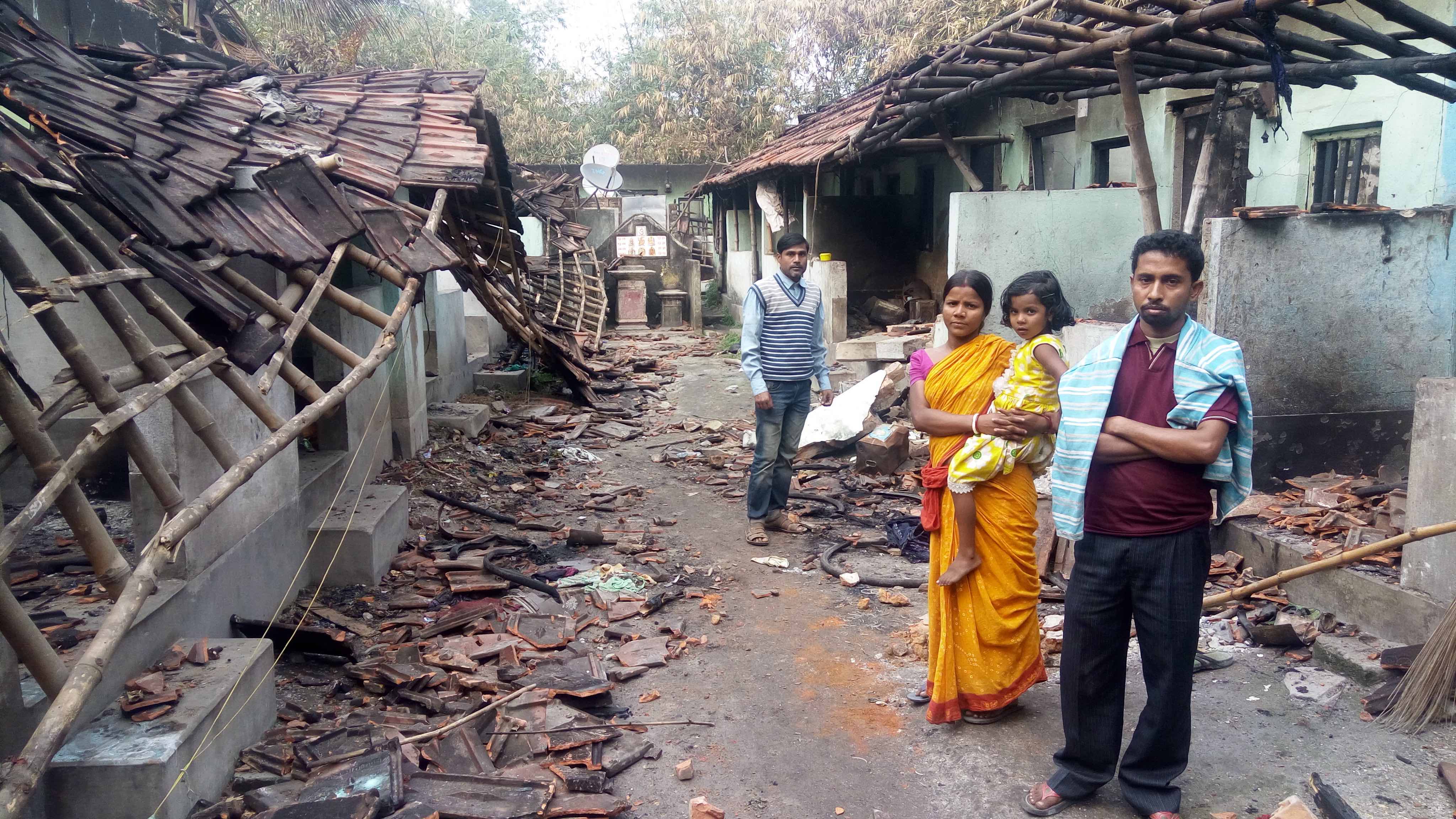 two months on  victims of mob violence in west bengal s dhulagarh remain fearful