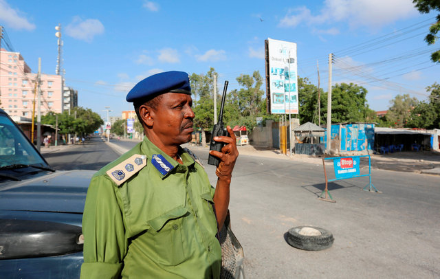 blasts rock somali capital on the eve of elections