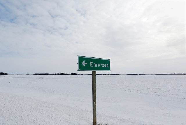 to escape trump  asylum seekers are walking a cold road to canada