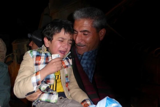 yazidi child reunited with family after being sold by isis  bought by strangers