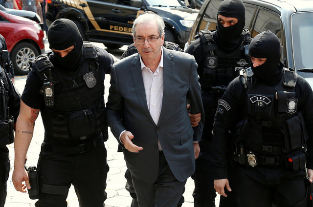 former brazil house speaker cunha sentenced to 15 years for corruption