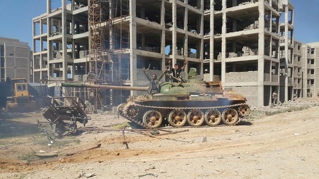 east libyan army takes rivals  final holdout in southwest benghazi