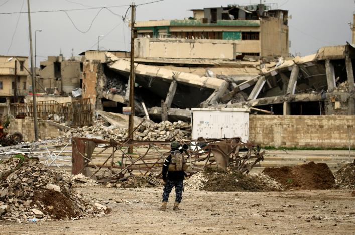as iraqi forces fight to take mosul  car bomb kills 23 in baghdad