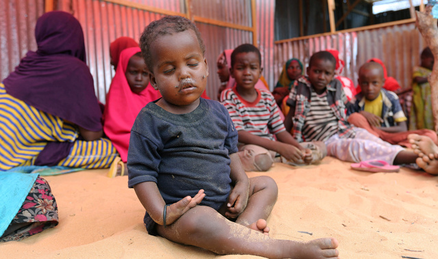 somali mothers face agonising choice  which child to feed