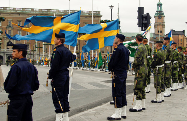 amid security concerns  sweden to reintroduce military draft