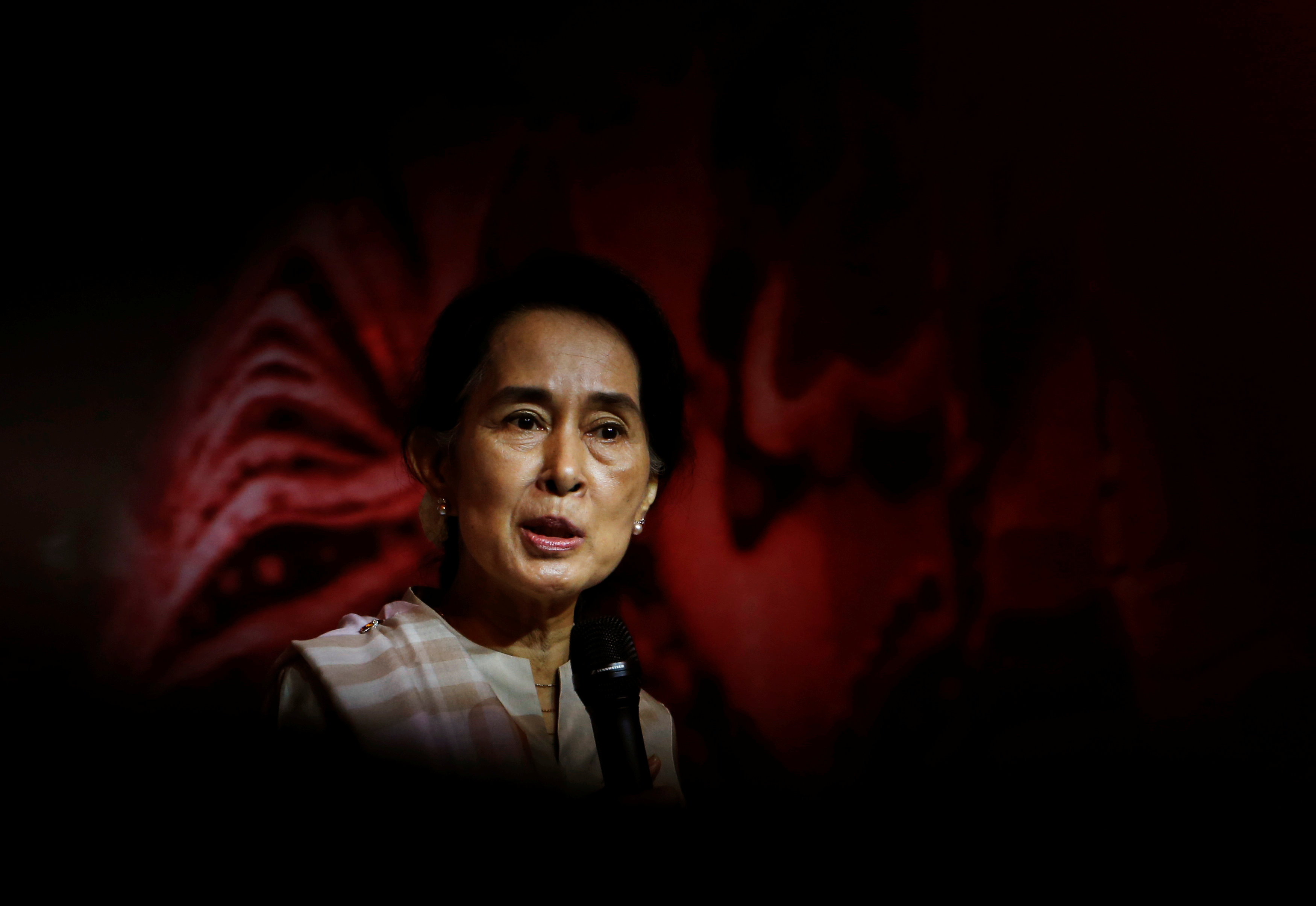 no ethnic cleansing of rohingya muslims going on  aung san suu kyi