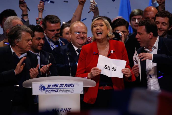  i will protect you   france s le pen tells voters in run up to presidential election