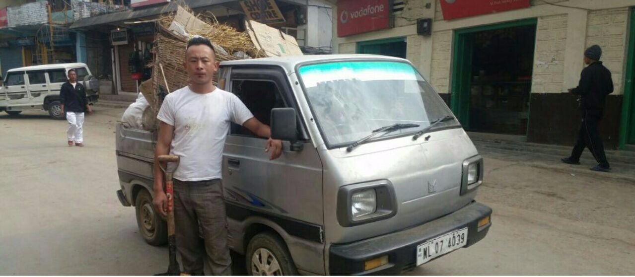 nagaland police constable shows the way to swachh bharat