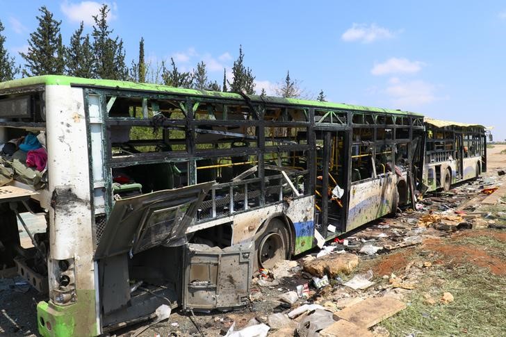syria  for evacuees  bus bombing a tragic end to a tragic deal