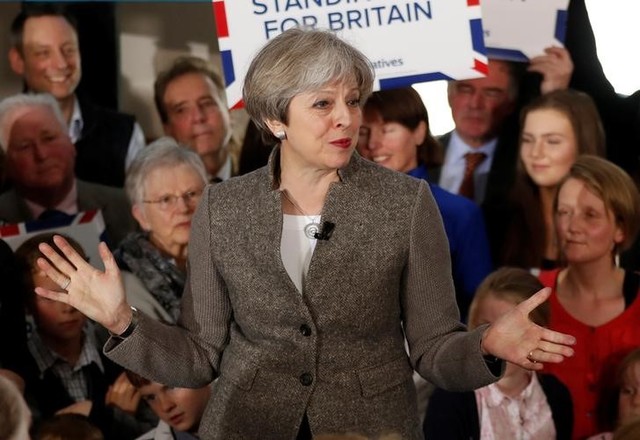 may s conservatives still in lead as labour party gains