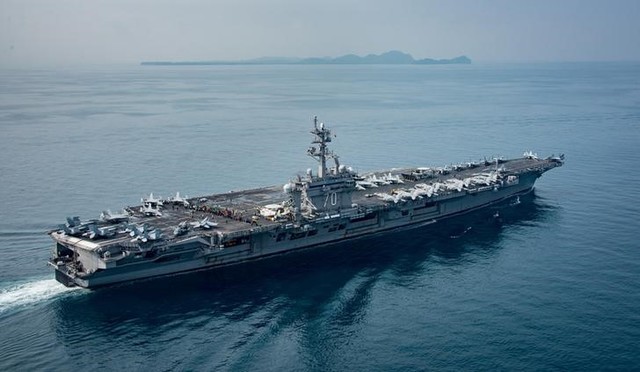 trump calls china  japan leaders as us aircraft carrier group heads to korean waters