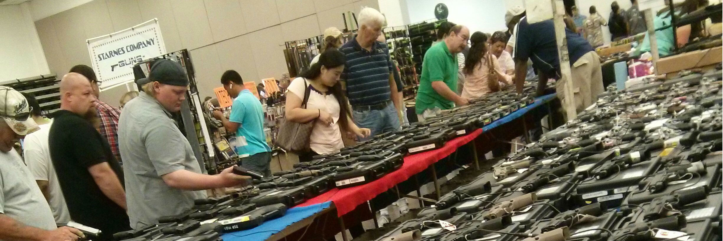 what exactly goes on at a gun show in the us 