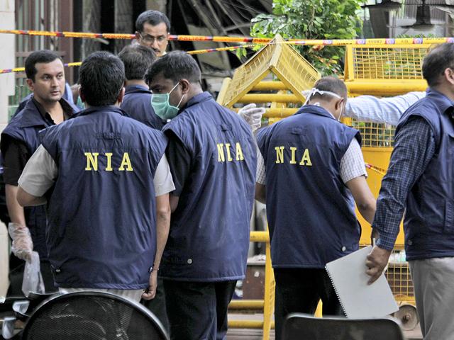 A special NIA court today charged 26 year old Mujeeb Ahmed on terrorism charges Credit : PTI/ Representational