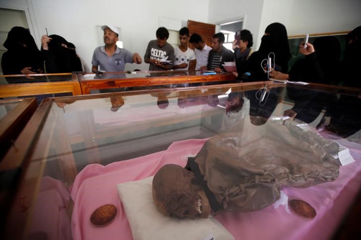 yemen war harming country s history as mummies rot in museum