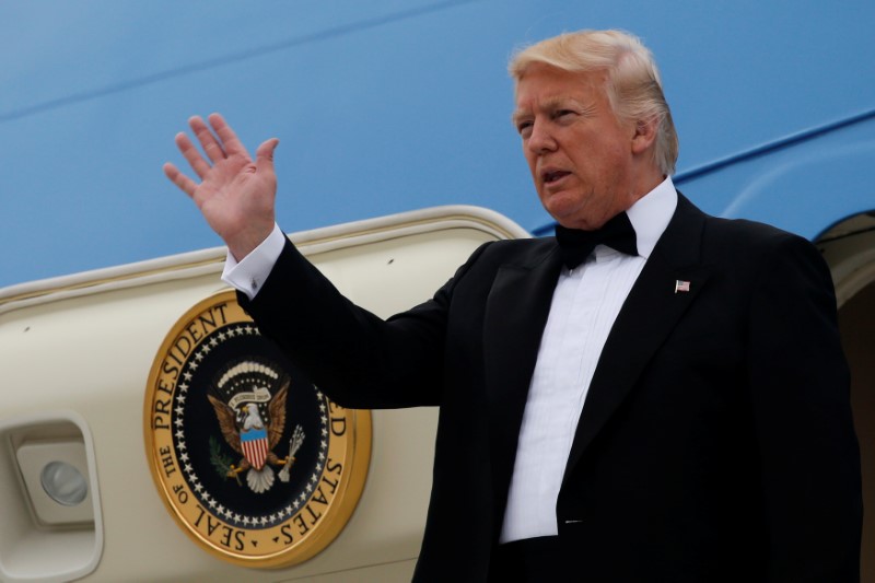 trump to support palestinian  self determination  during middle east trip