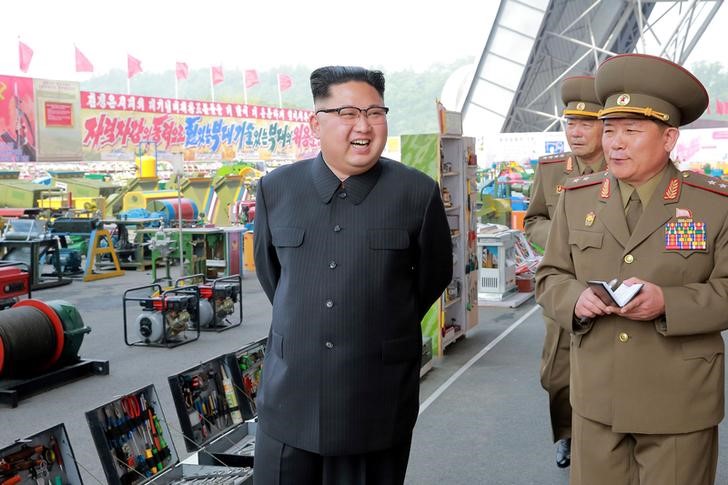 north korea missile lands near russia