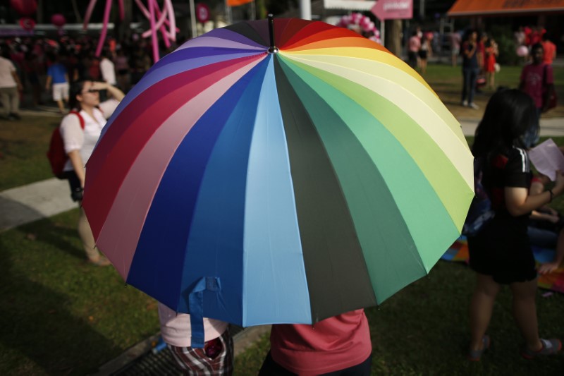 singapore  gay pride rally organisers ask outsiders to stay away