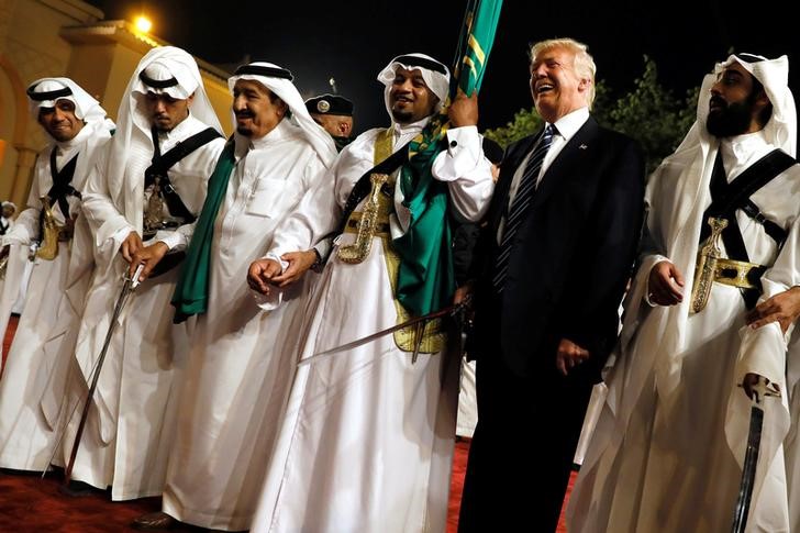 trump urges middle east to  drive out  terrorists