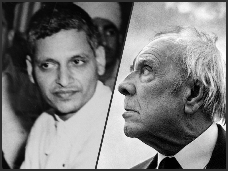 how a borges character anticipates godse