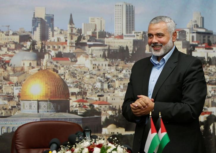 hamas elects former deputy haniyeh to head political office