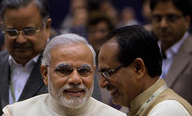 shivraj chouhan s narmada clean up deserves emulation  says modi
