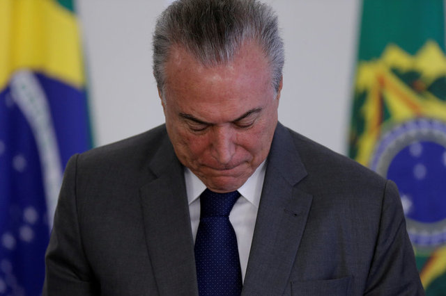 brazil  president temer refuses to resign in face of investigation