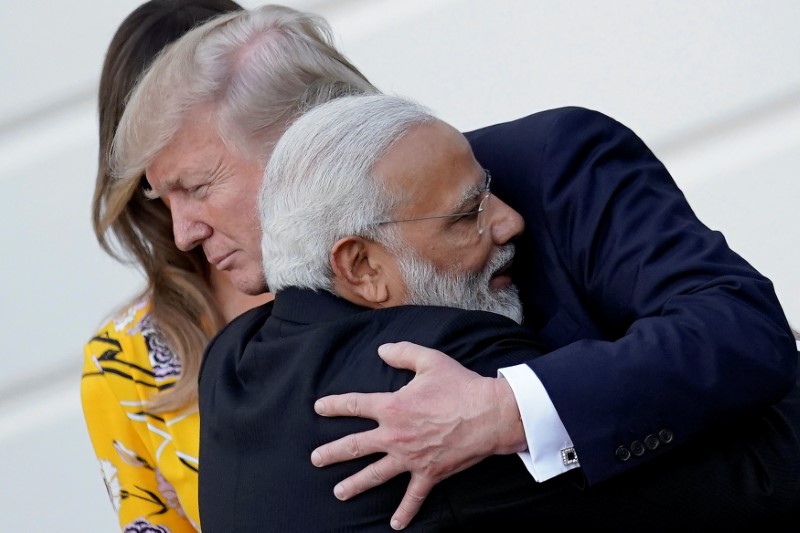 trump endorses india ties with gusto  joint statement takes shot at china s obor