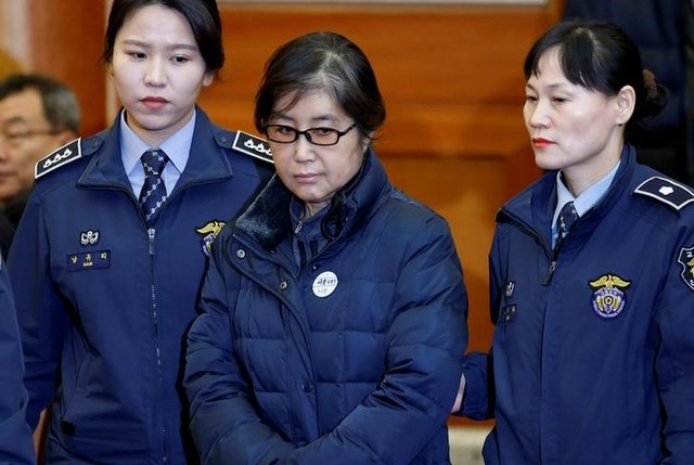 friend of ex south korean leader park jailed for three years