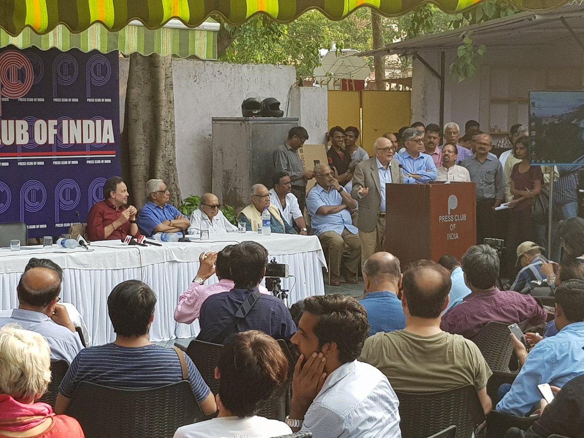 we must prevent further de legitimisation of the media  fali nariman on ndtv cbi raids