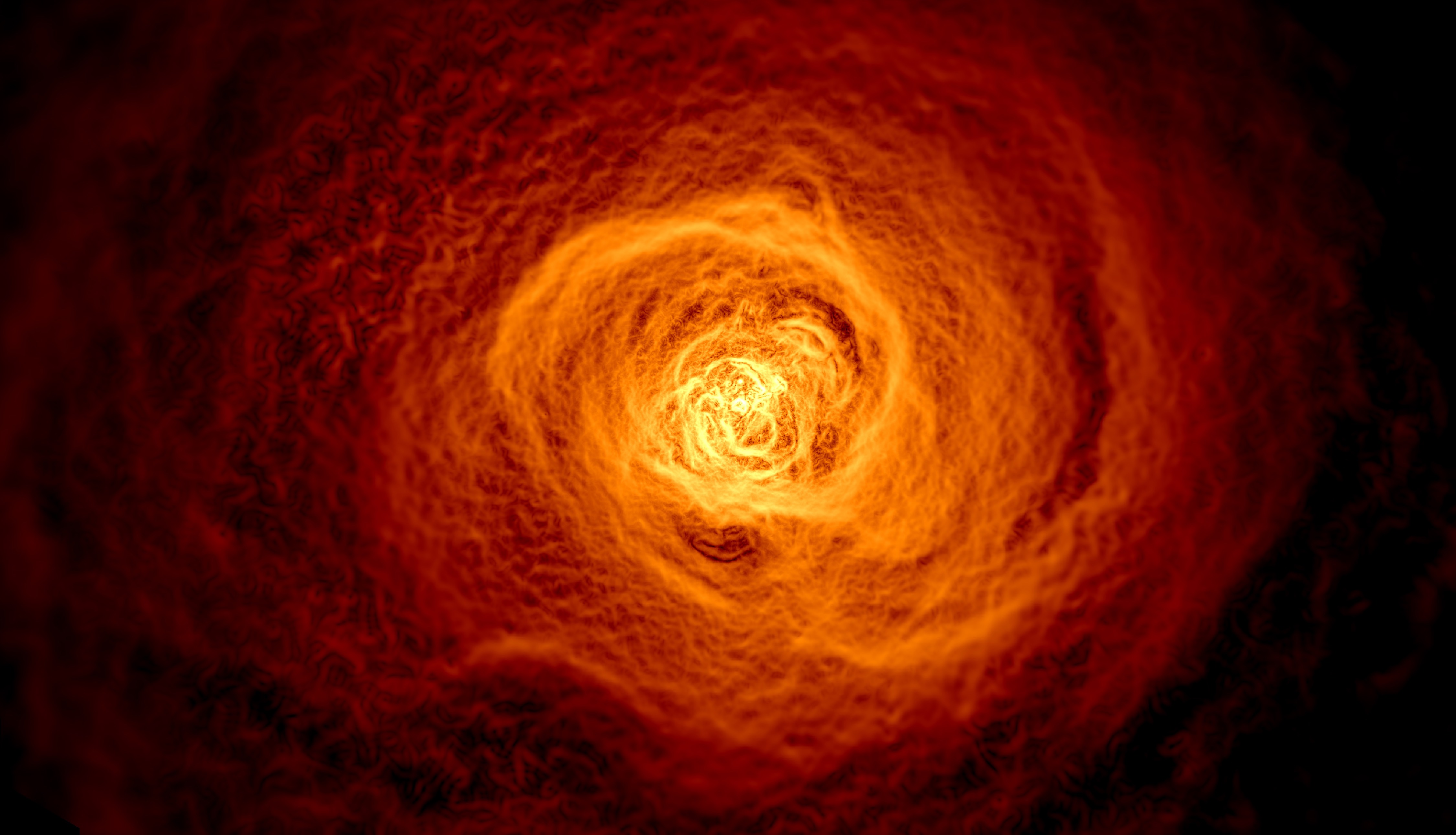 how the forces that create beautiful clouds on earth also sculpt galaxy wide bays