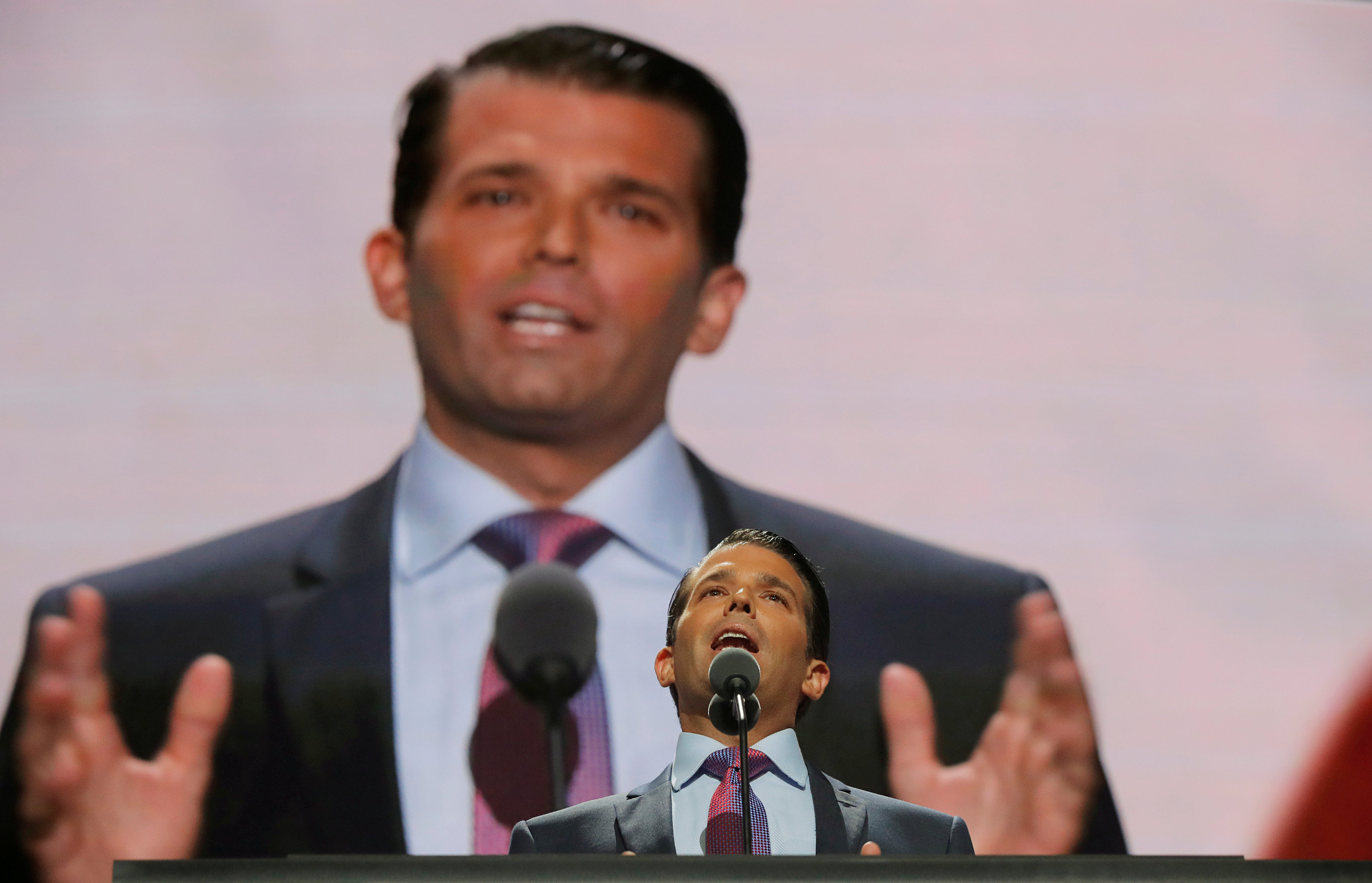 trump s son was aware of russian effort to help the campaign  says report