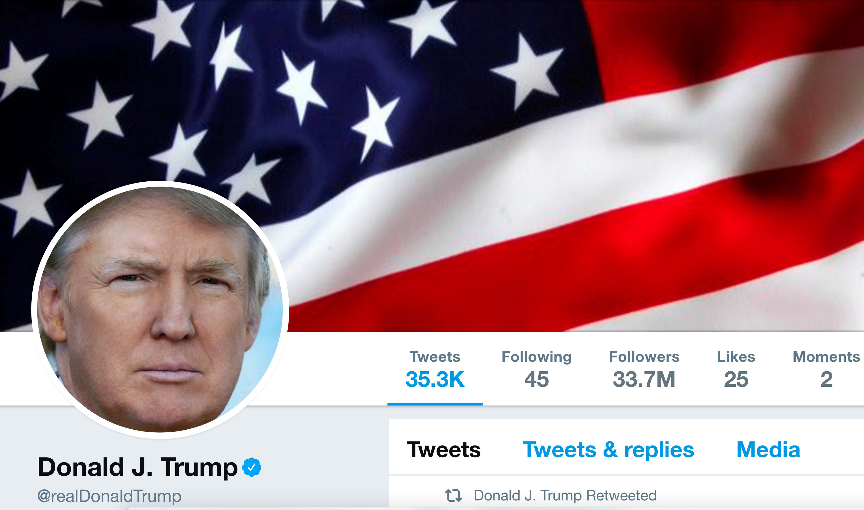 us first amendment group sues trump for blocking twitter users
