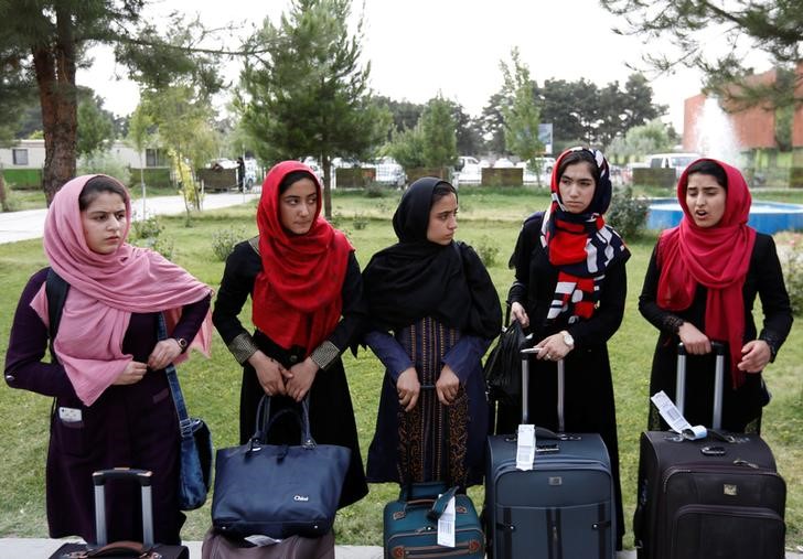all girls afghan robotics team finally gets to compete in the us