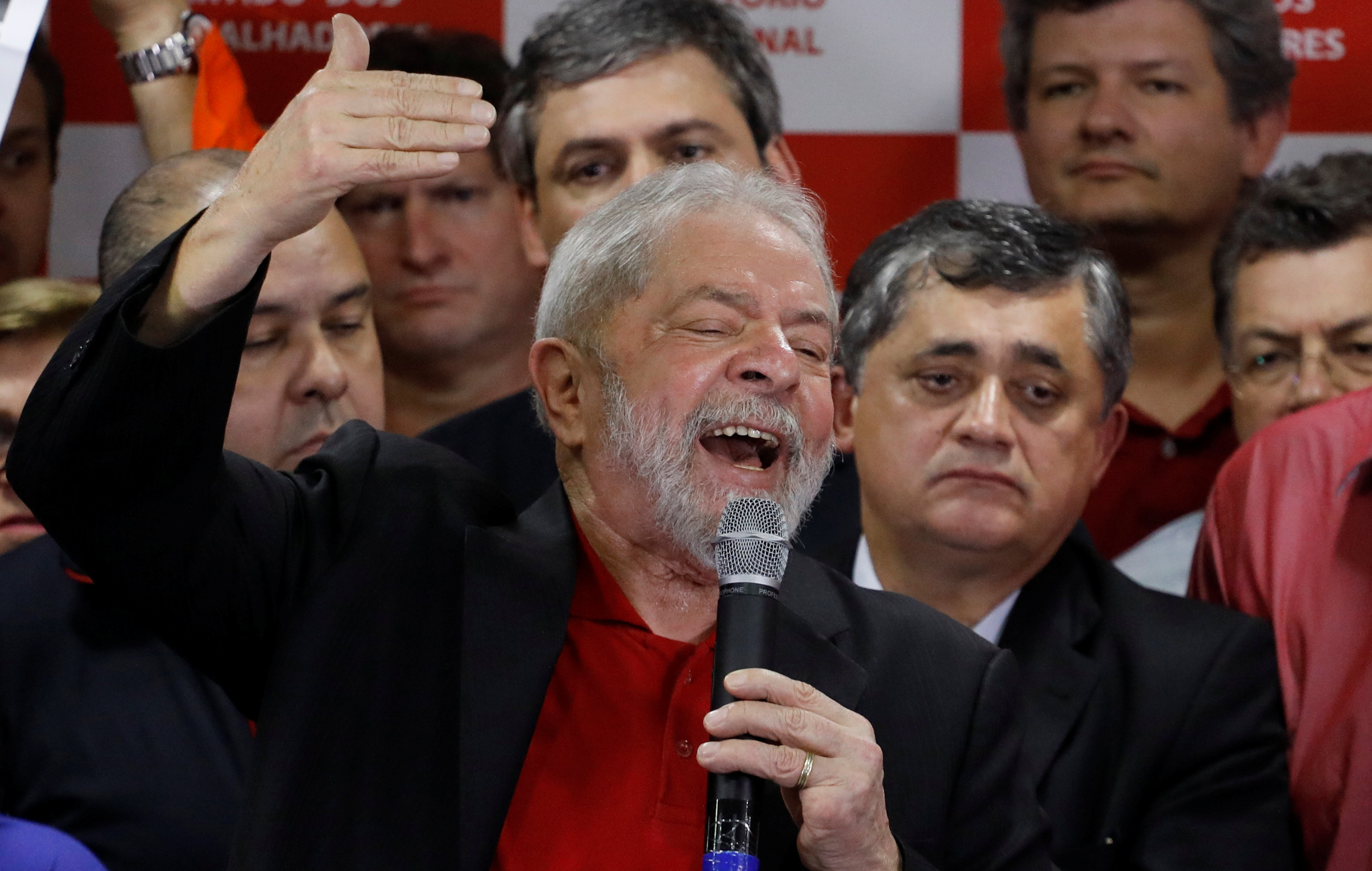 brazil s lula promises to appeal bribery conviction to run for president
