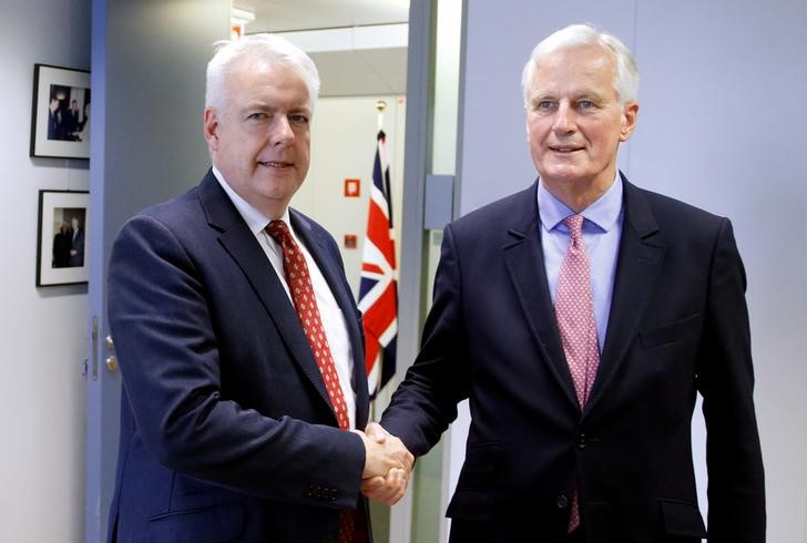 first round of brexit talks begins in brussels