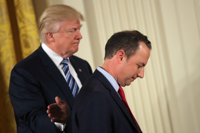 trump sacks chief of staff reince priebus  appoints john kelly