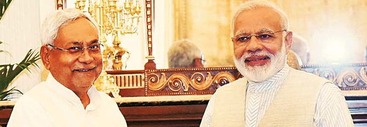 nitish s return to bjp s embrace is in keeping with his flexible conscience