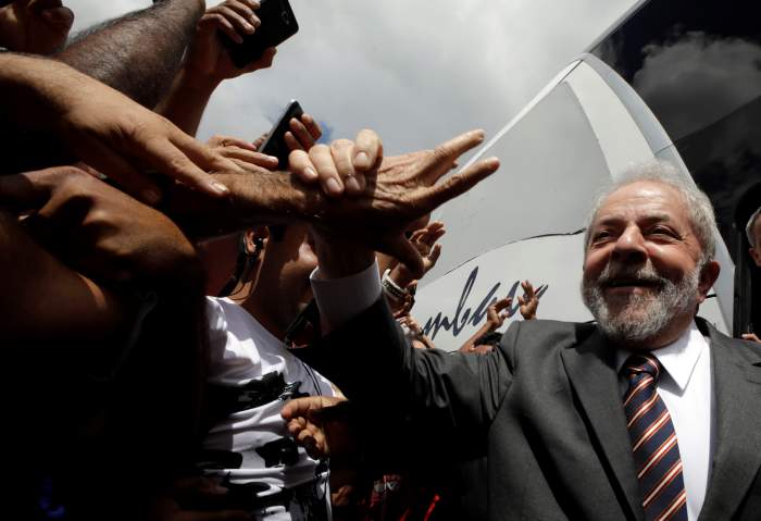 brazil s lula rallies supporters  eyes comeback despite graft conviction