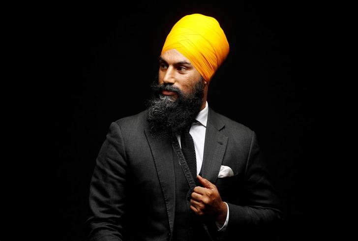 stylish canadian sikh politician challenges trudeau