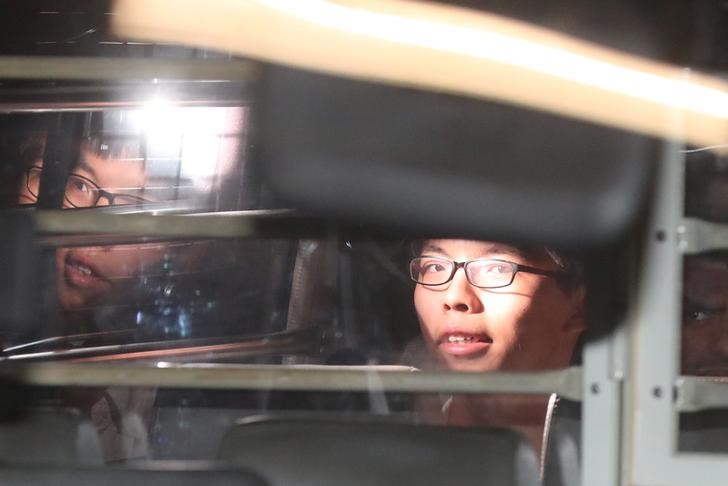 after days in prison  hong kong democracy leader joshua wong back in dock