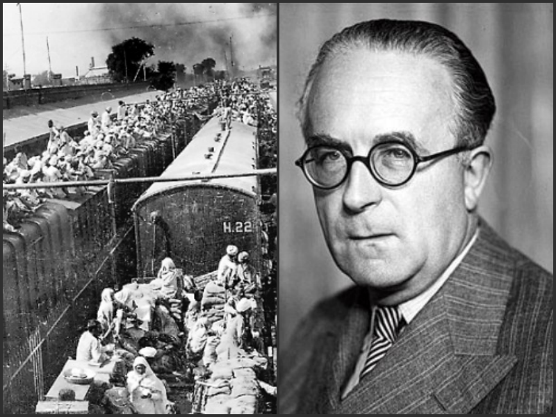 past continuous  how the boundary that divided india and pakistan came to be