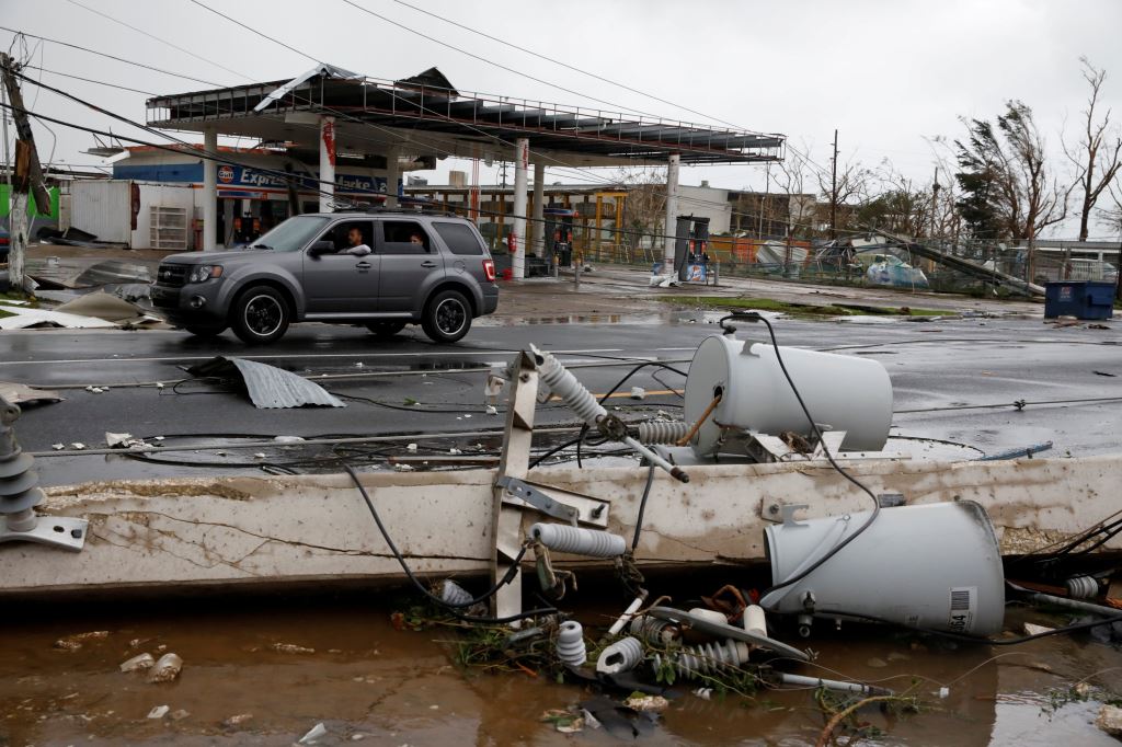 storm maria smashes puerto rico  leaves a trail of destruction behind