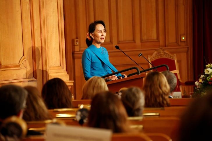 myanmar government trying to protect everyone in rakhine state  says suu kyi