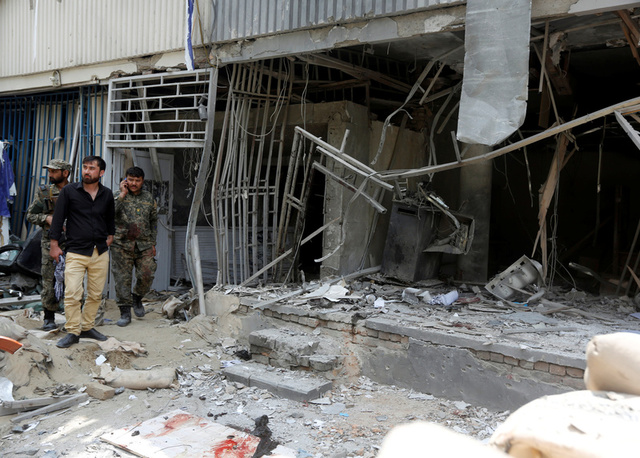 suicide bomb near cricket stadium in afghan capital kills at least three